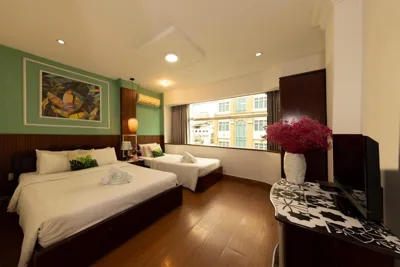 Triple Room with City View — Vilion Central Hotel & Spa